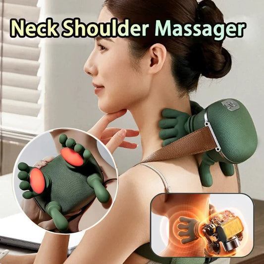 Shoulder & Neck Massage Shawl with Heat
