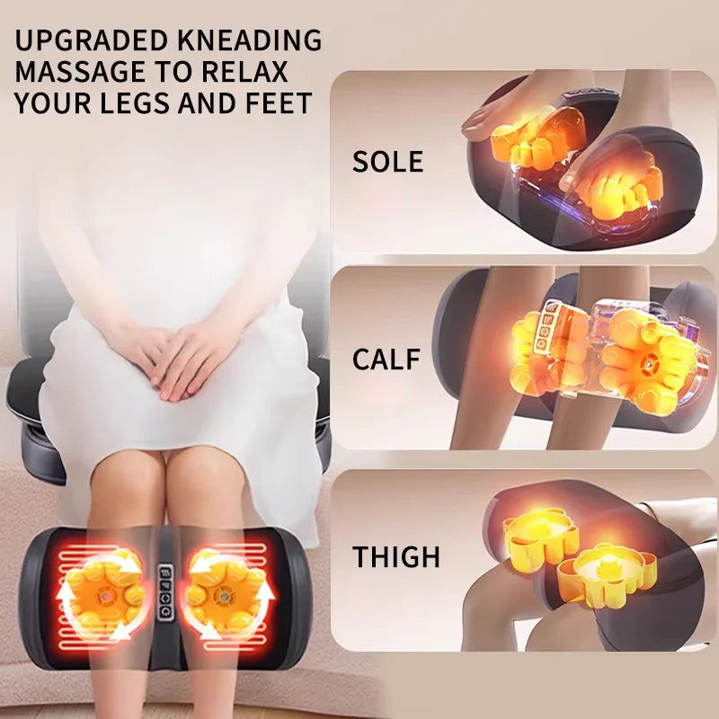 3D Shiatsu Full Body Massage Chair Pad with Heat