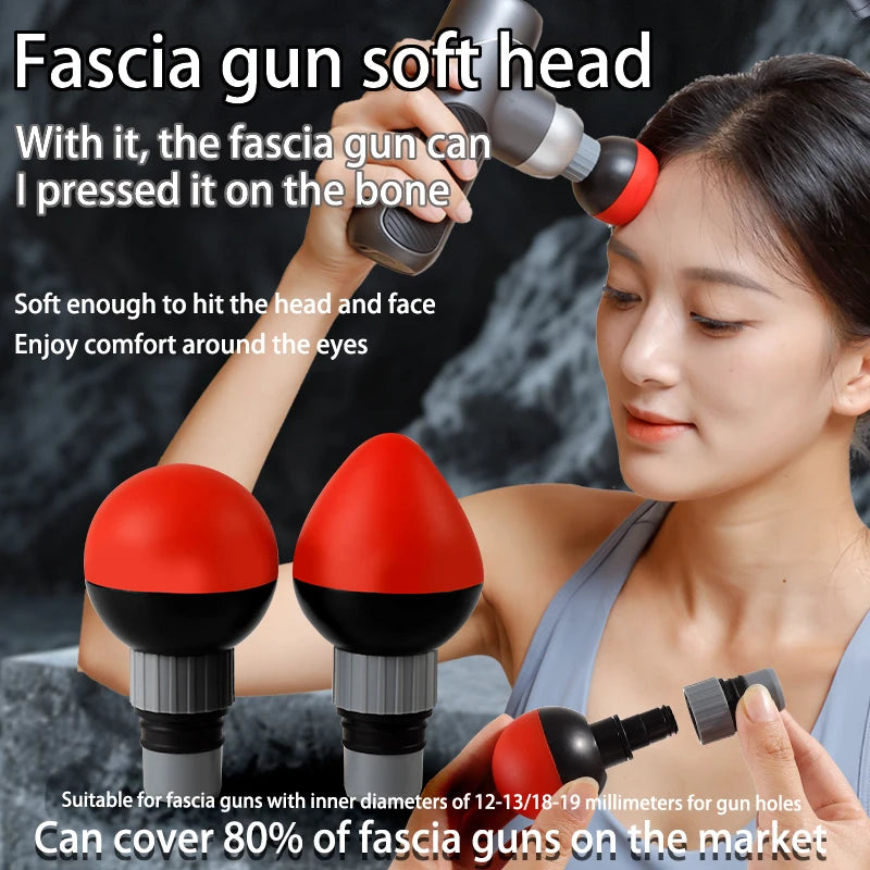Soft Silicone Massage Gun Head