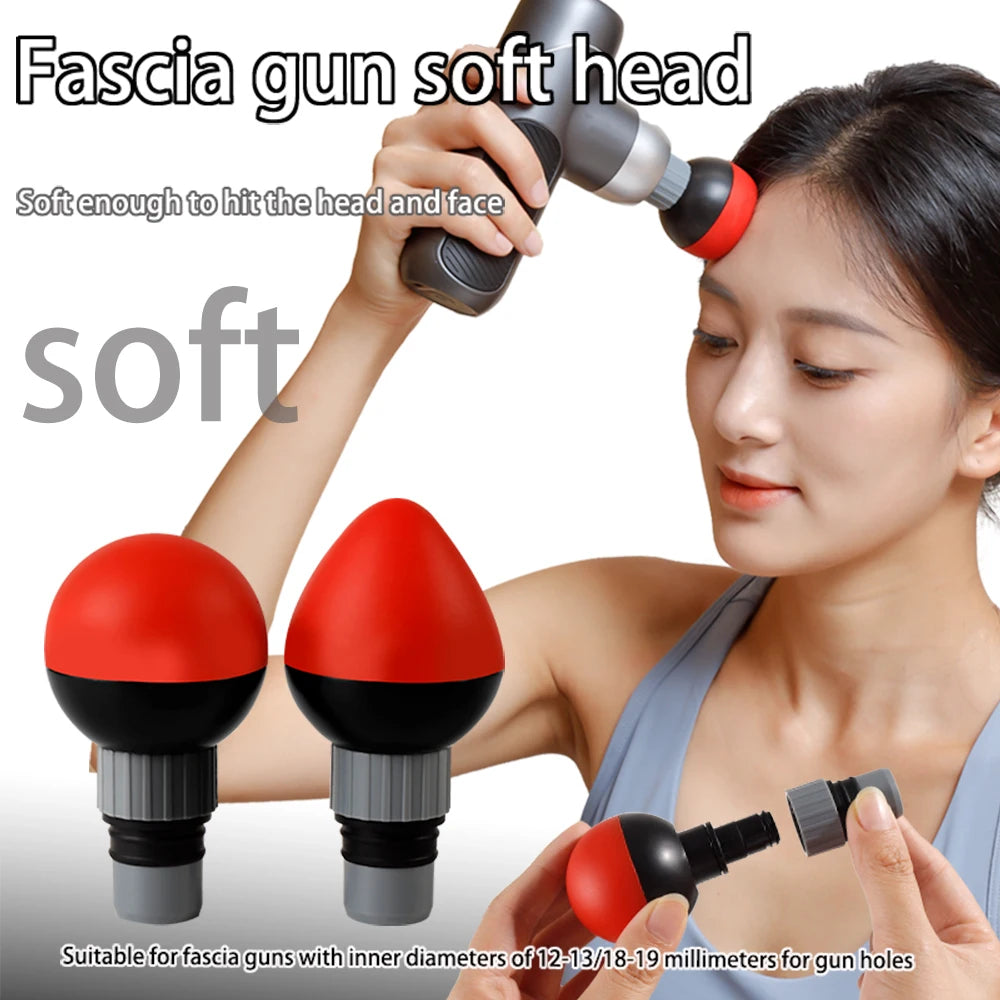 Soft Silicone Massage Gun Head