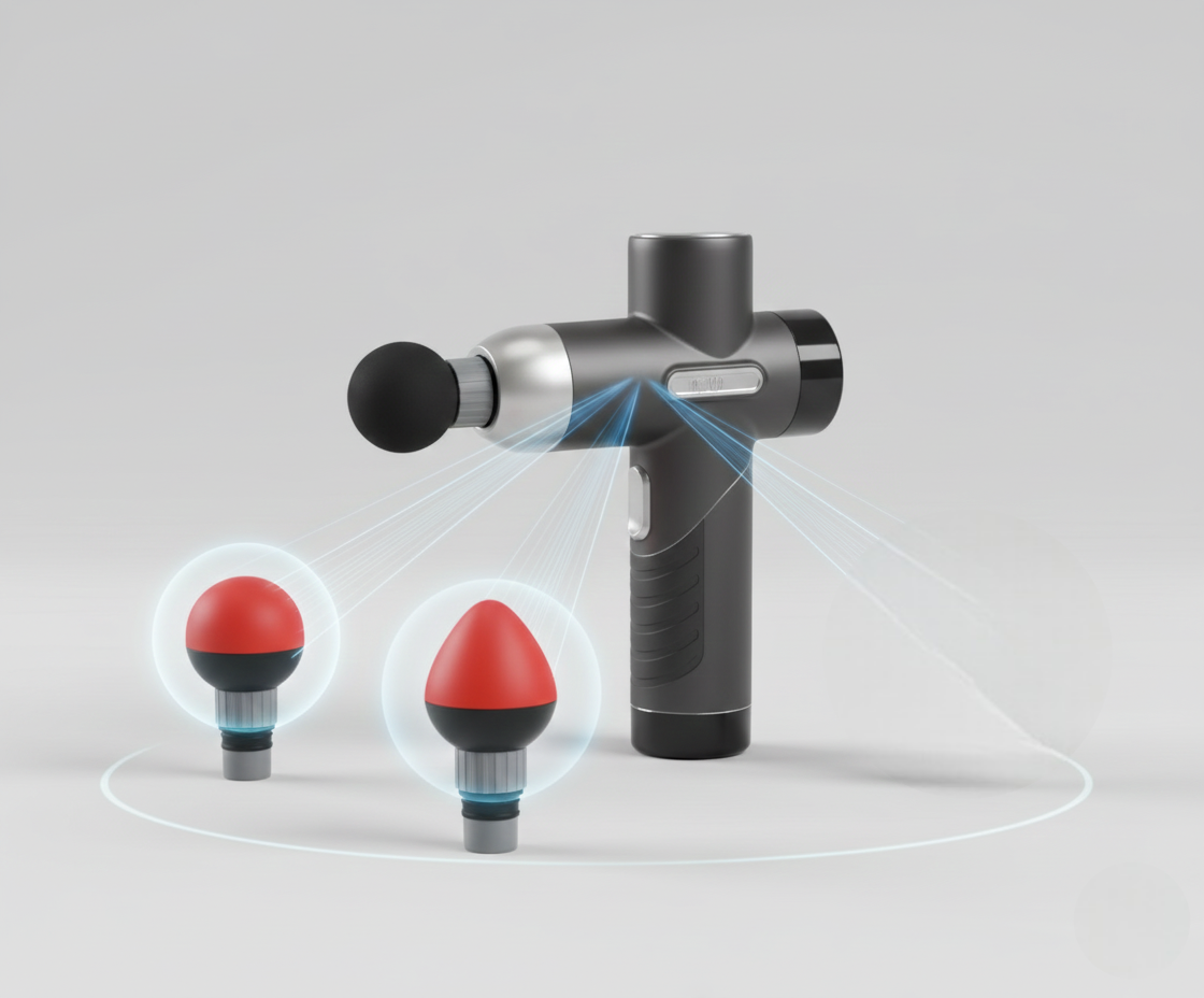 Soft Silicone Massage Gun Head